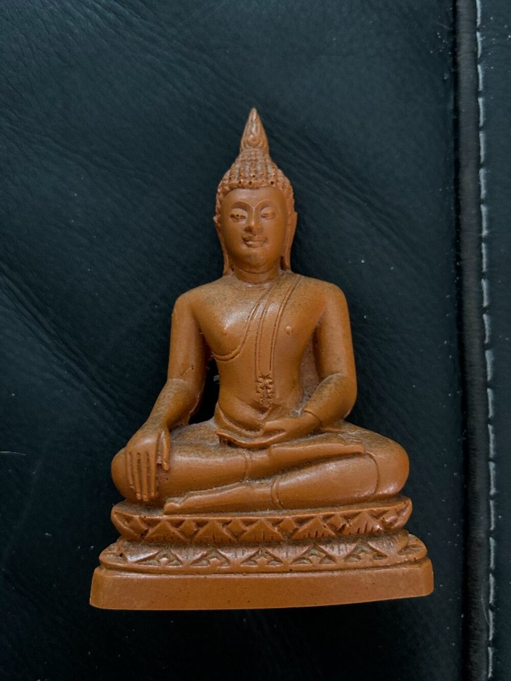 Buddha Wood 5” Figure